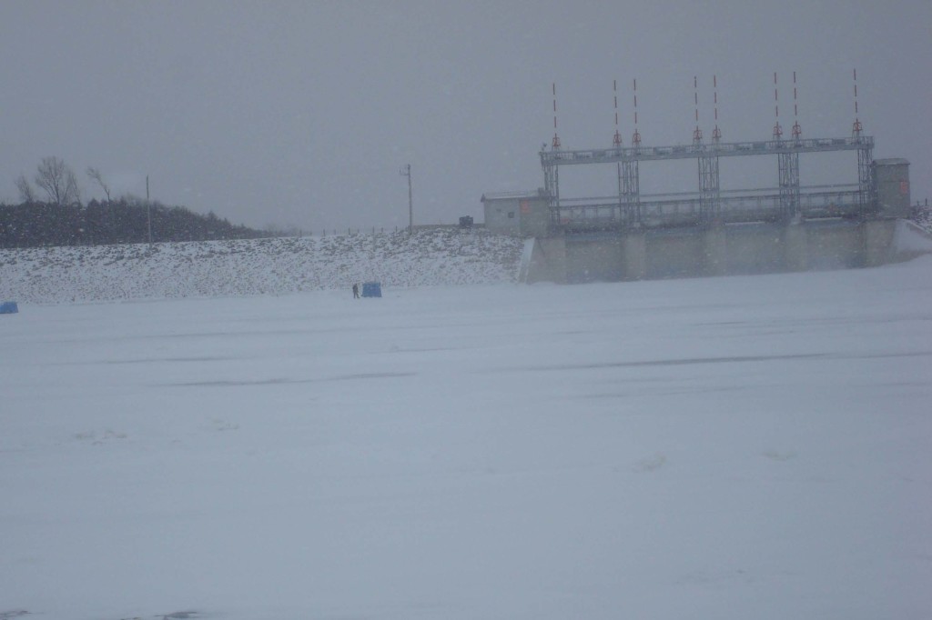 Belwood Lake Ice Fishing - February 12, 2012