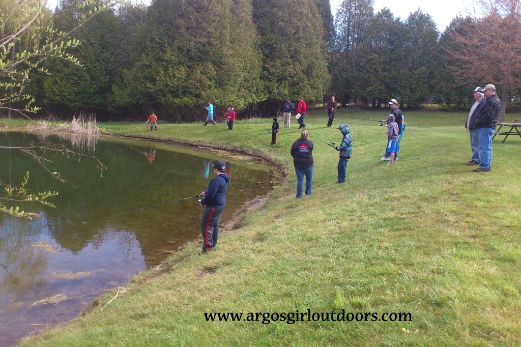 Some participants from the 2012 Shimano Take A Kid Fishing Day.