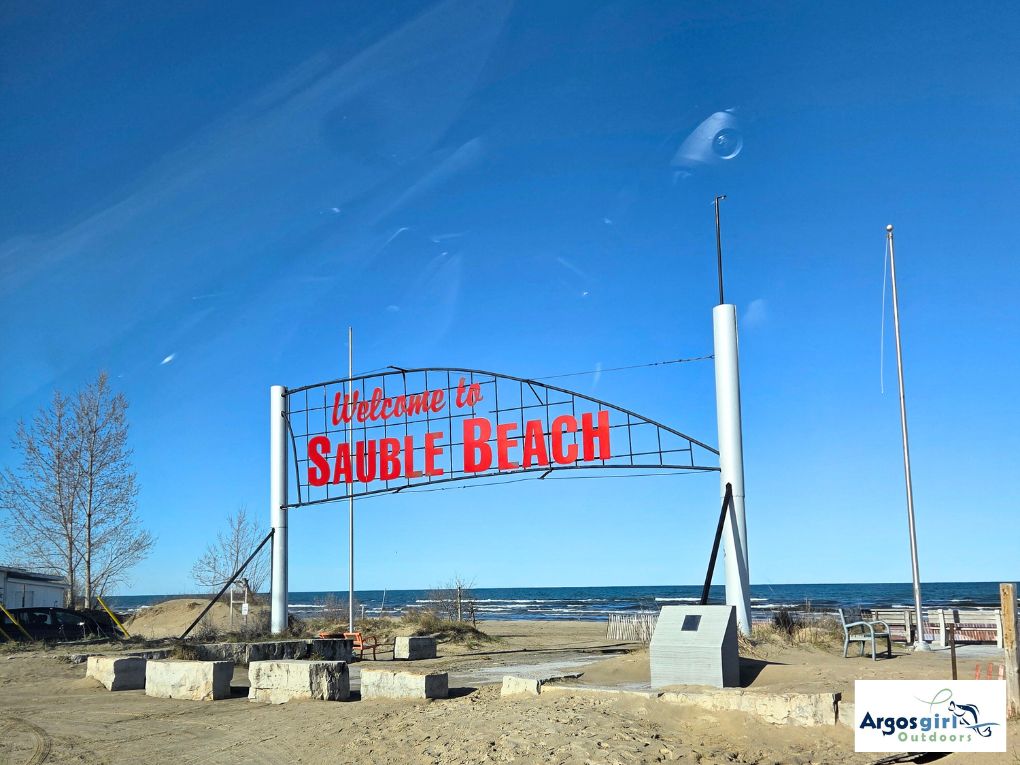sauble beach sign